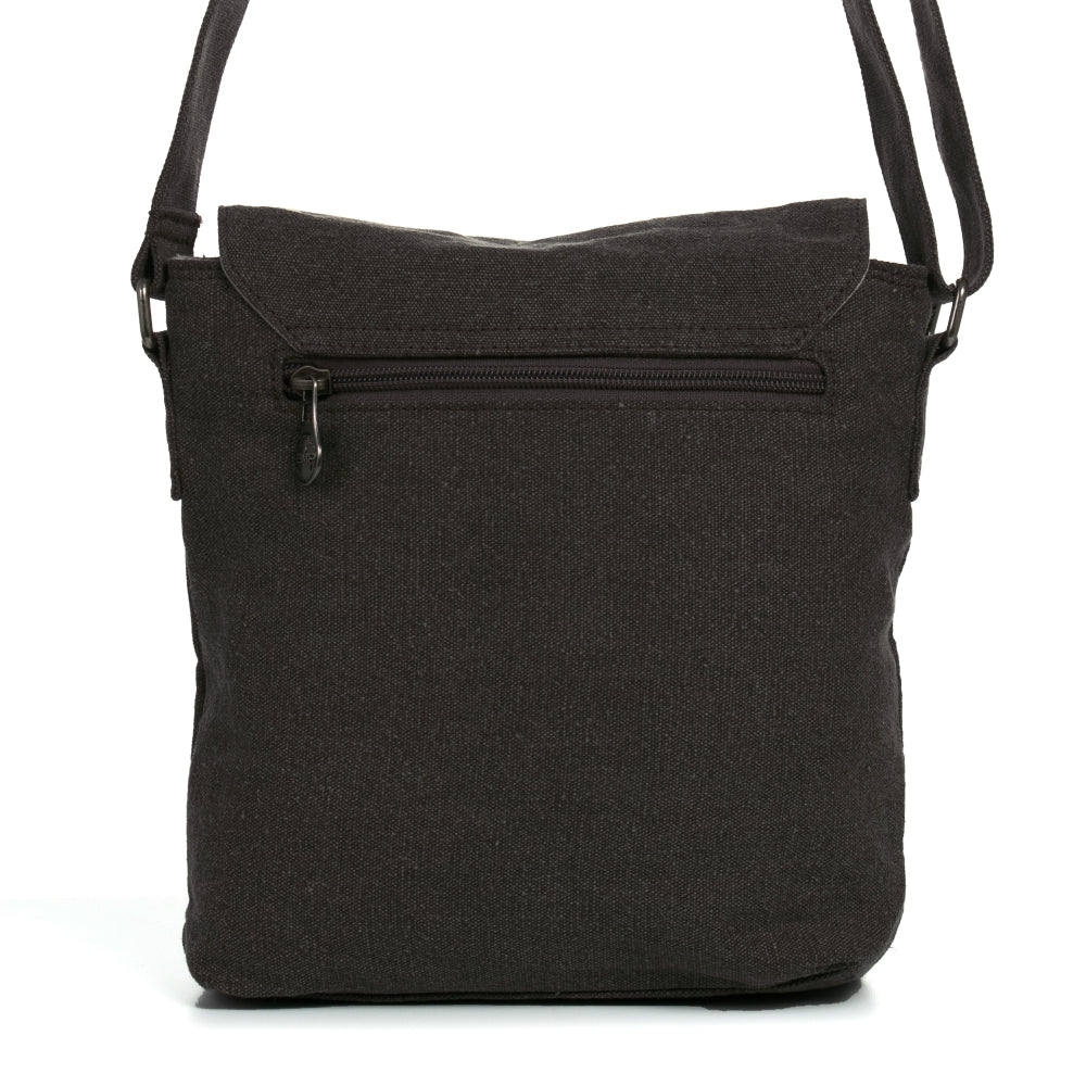 Hemp Vegan Charming Shoulder Bag Sativa Grey