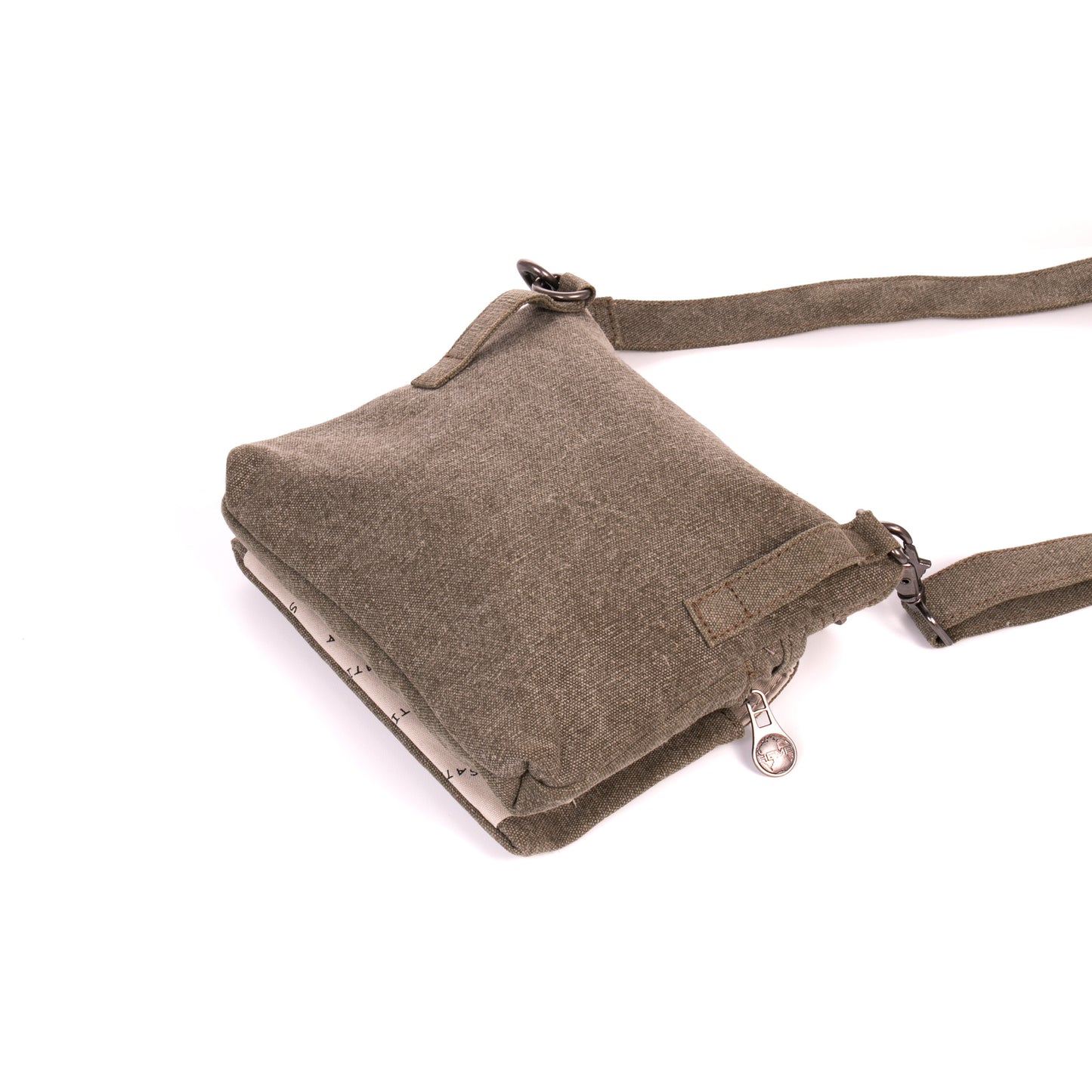 Hemp Vegan Shoulder Bag Sativa Khaki