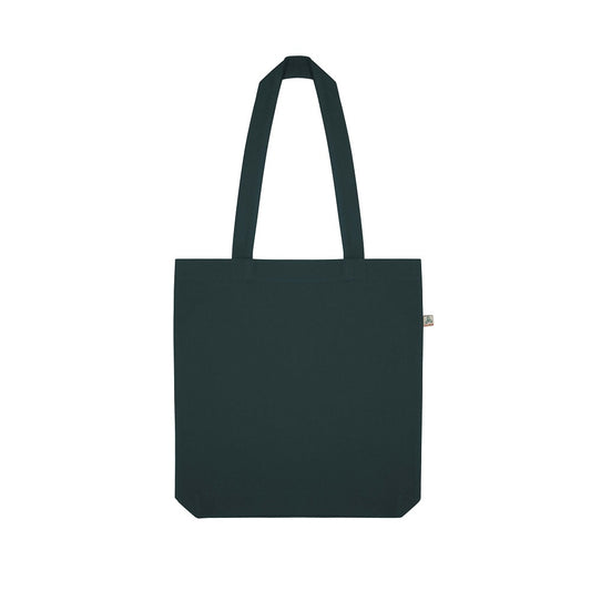 Recycled Shopper Tote Bag Peta Approved Vegan Bottle Green - I Am The Animal