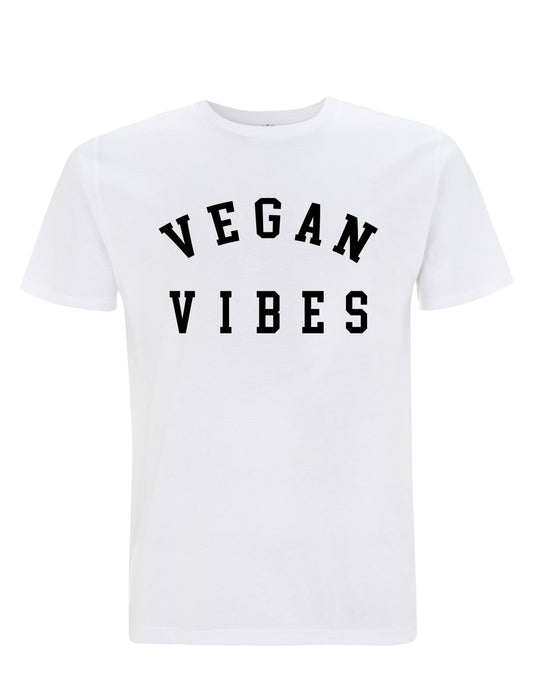Vegan Vibes Shirt Organic Cotton Unisex Earth Positive - I Am The Animal
