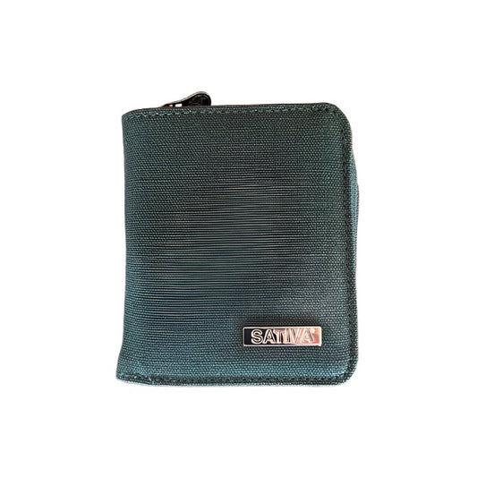 Hemp Vegan Compact Wallet Sativa Green