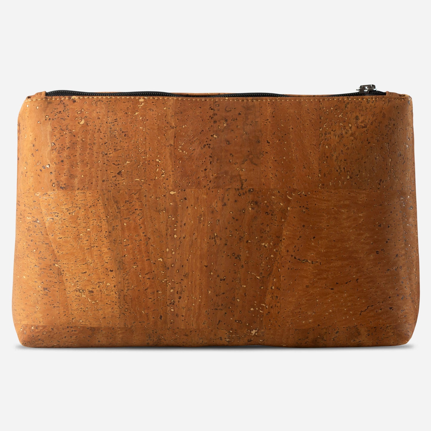 Cork Vegan Cosmetic Make Up Bag Corkor Camel