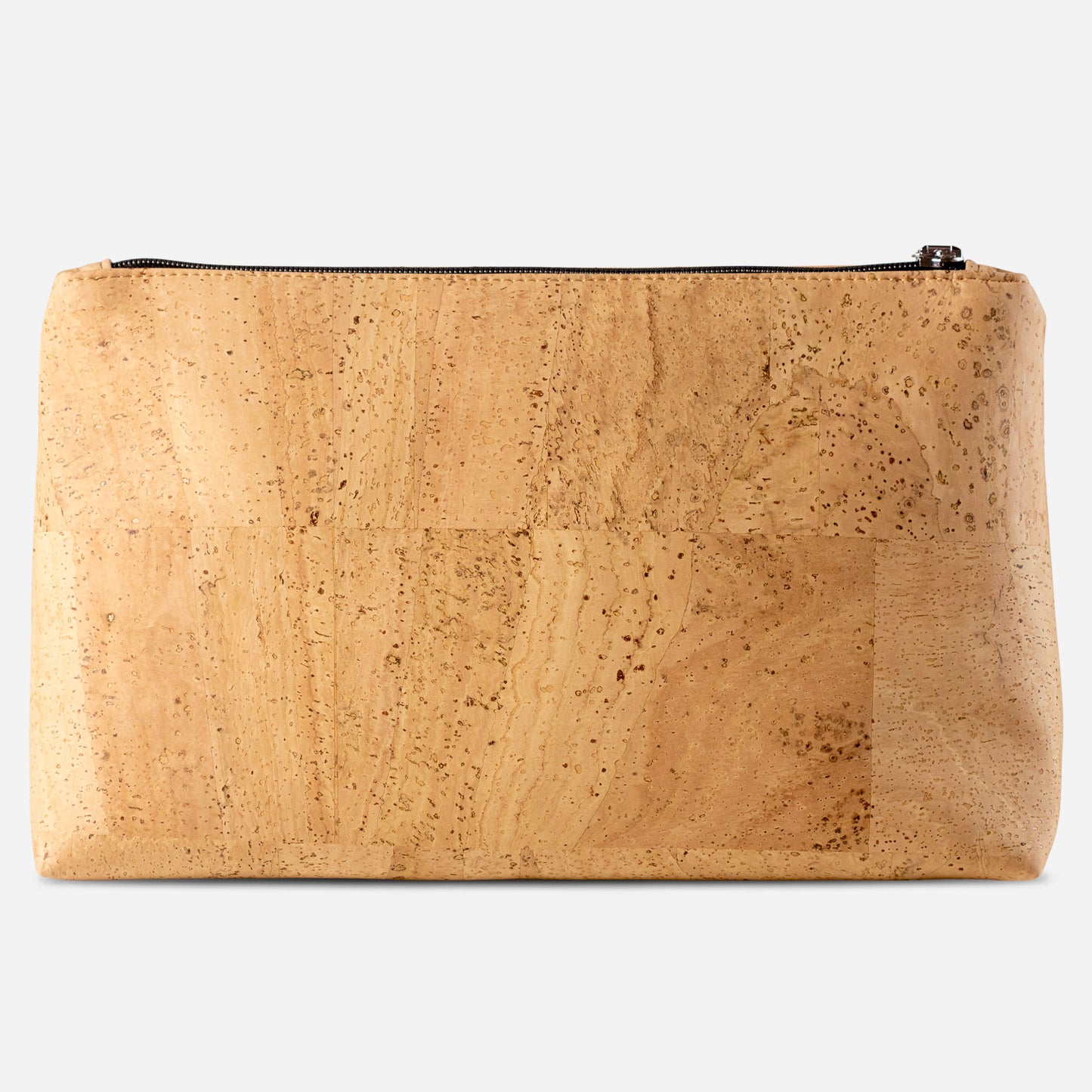 Cork Vegan Cosmetic Make Up Bag Corkor Light Brown