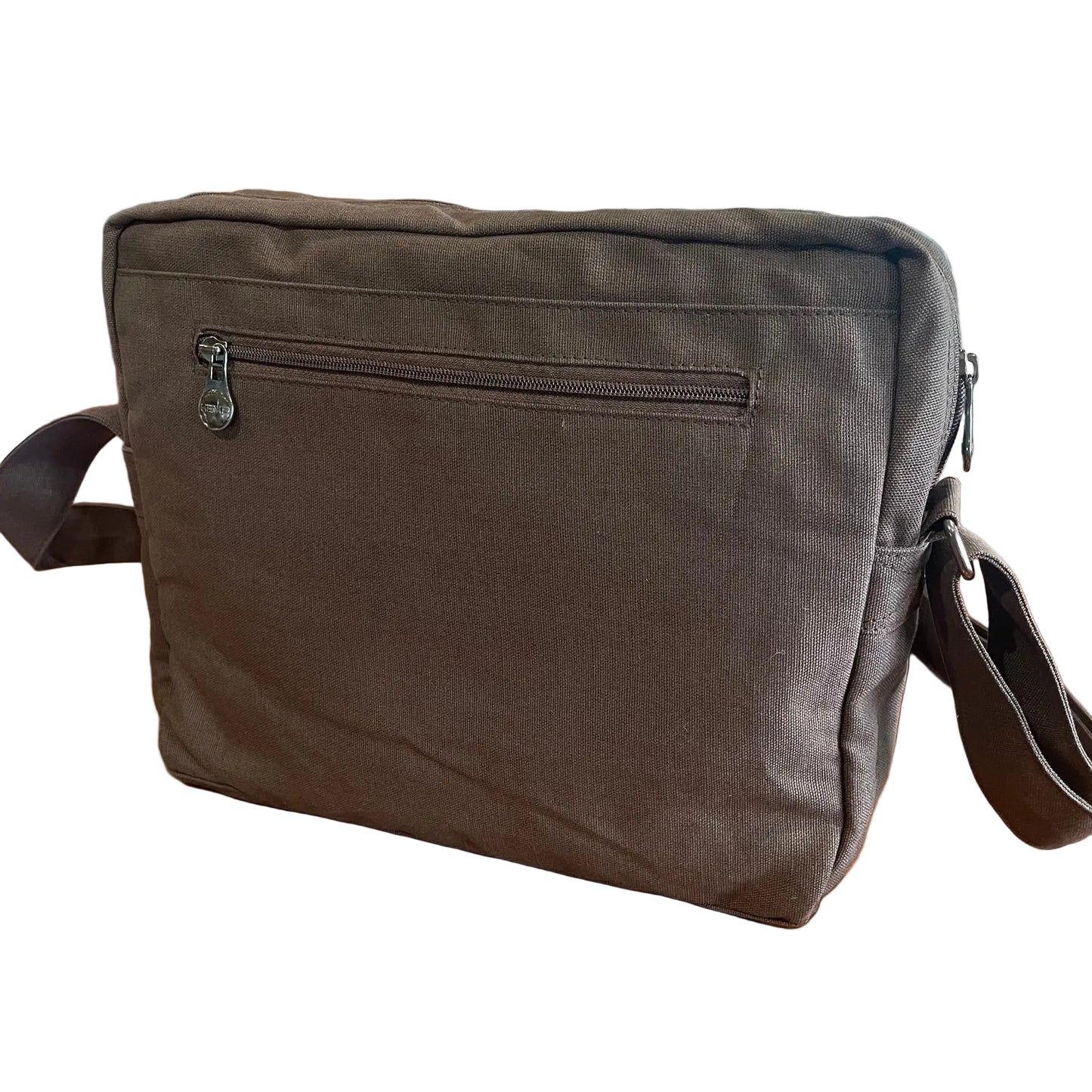 Hemp Vegan Medium Shoulder Bag Sativa Brown