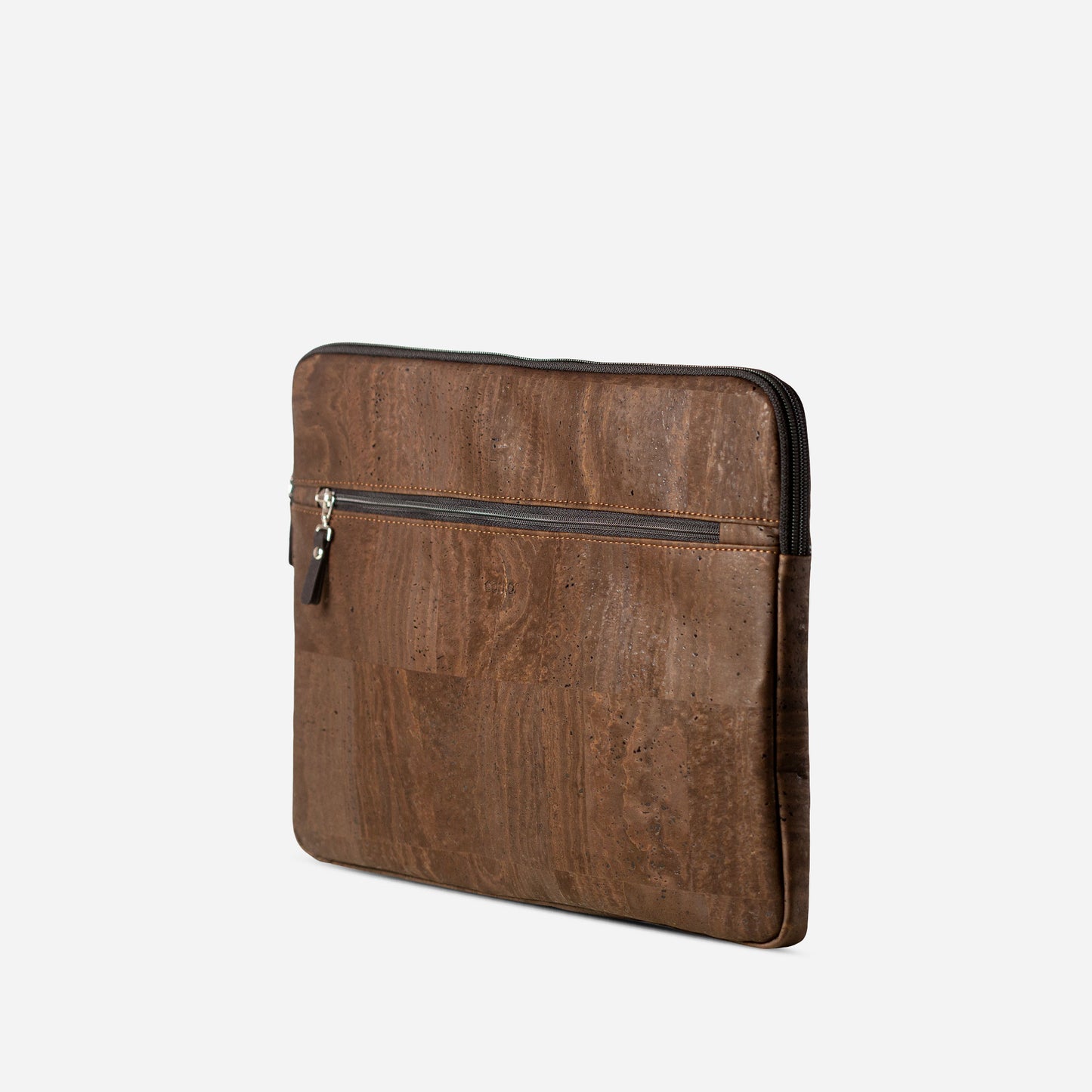 Vegan Laptop Case 14" Corkor Dark Brown