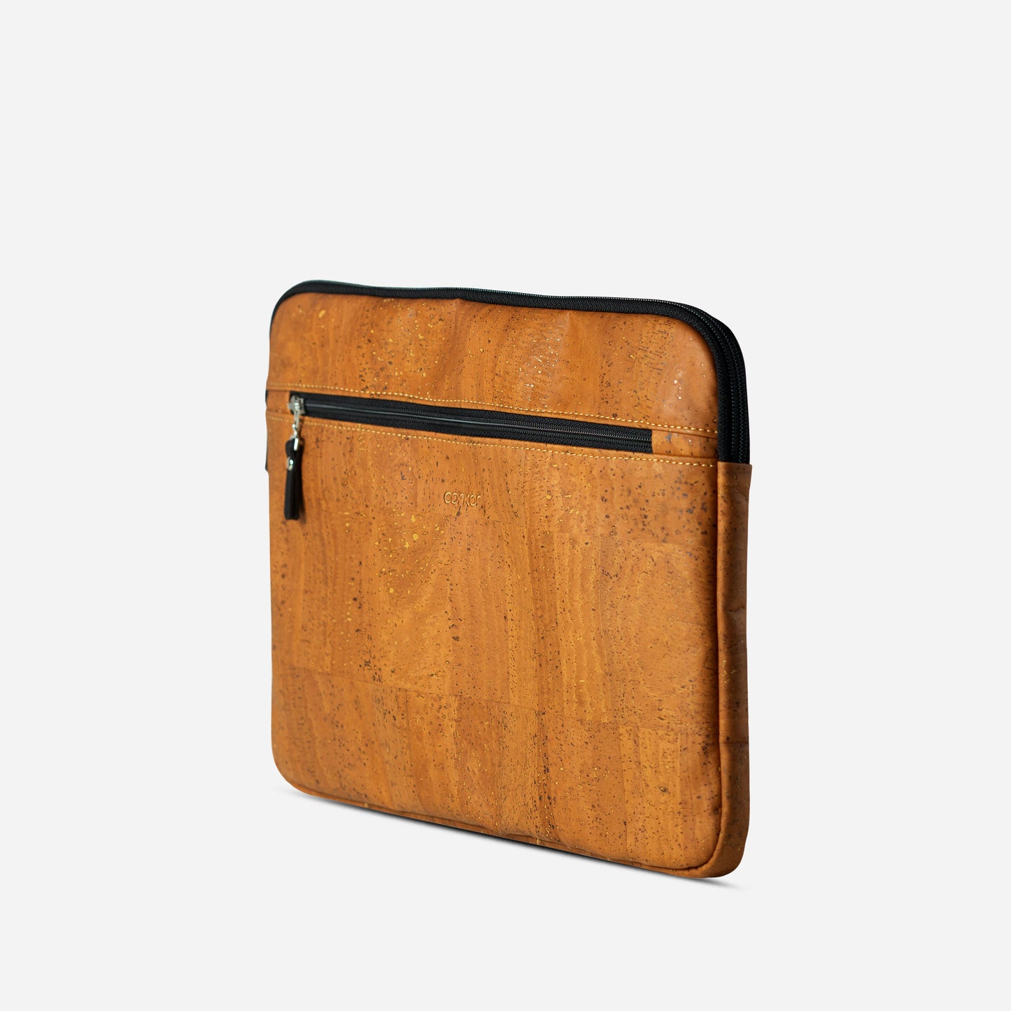 Vegan Laptop Case 14" Corkor Camel