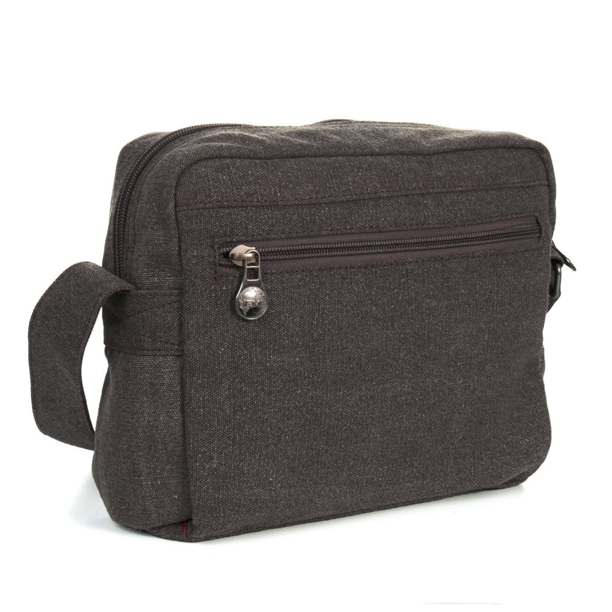 Hemp Vegan Medium Shoulder Bag Sativa Grey