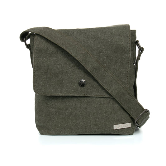 Hemp Vegan Charming Shoulder Bag Sativa Khaki