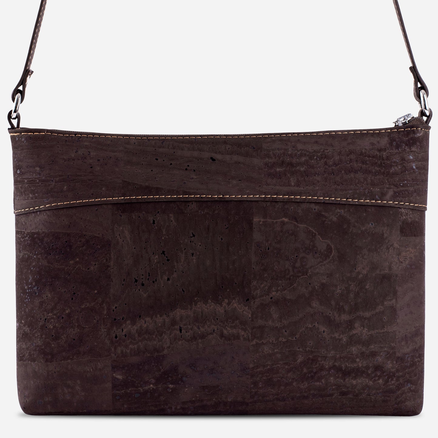 Cork Vegan Crossbody Bag Women's Corkor Dark Brown