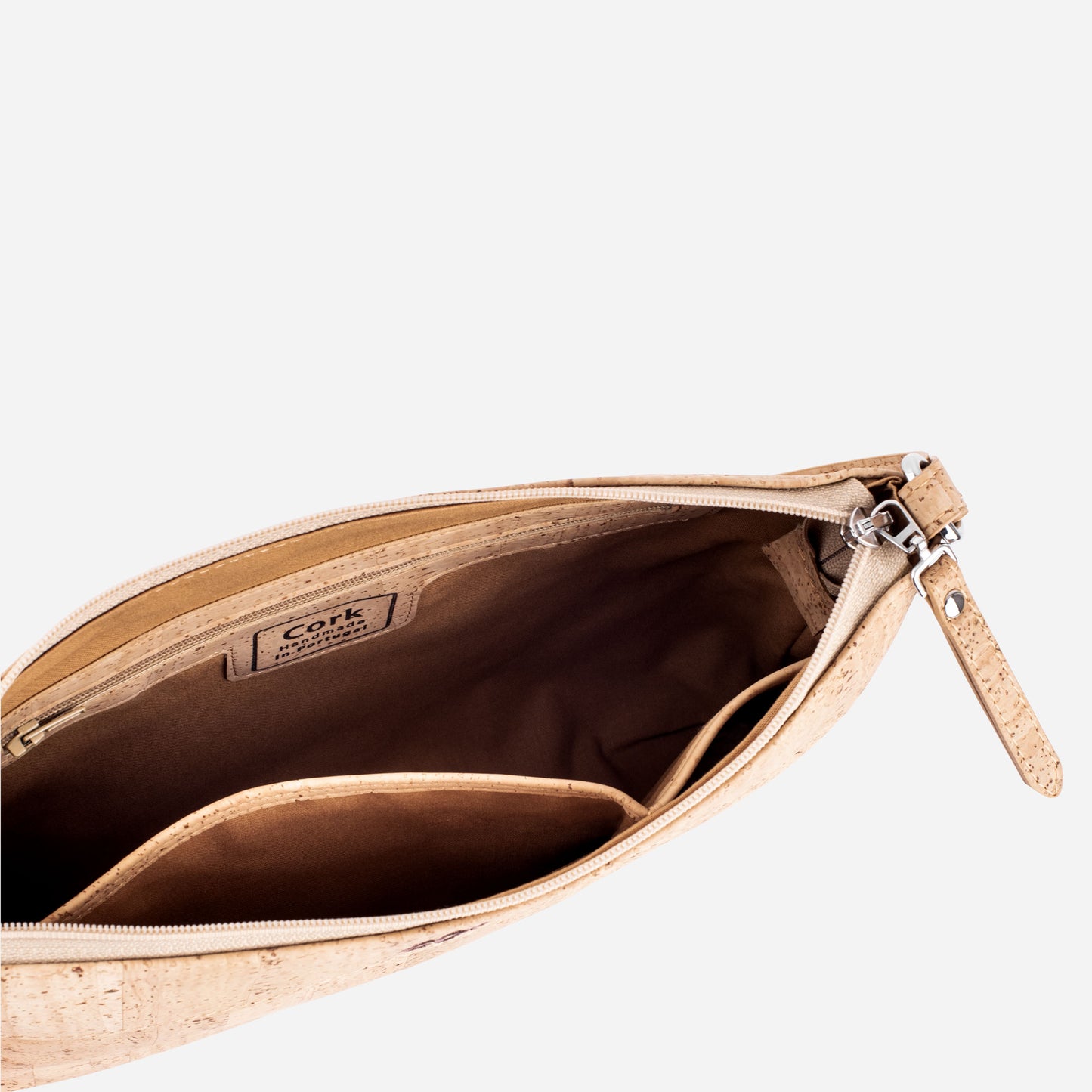 Cork Vegan Crossbody Bag Women's Corkor Light Brown