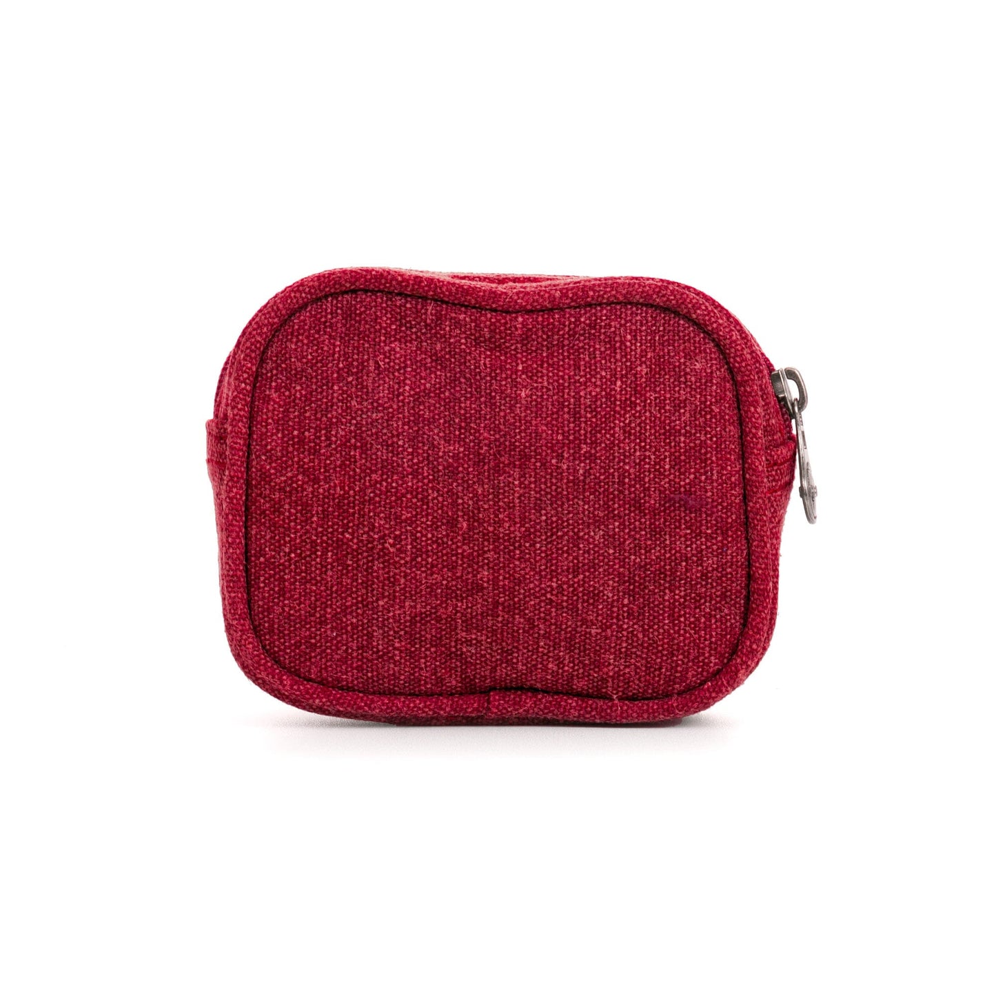 Hemp Vegan Coin Purse Sativa Red