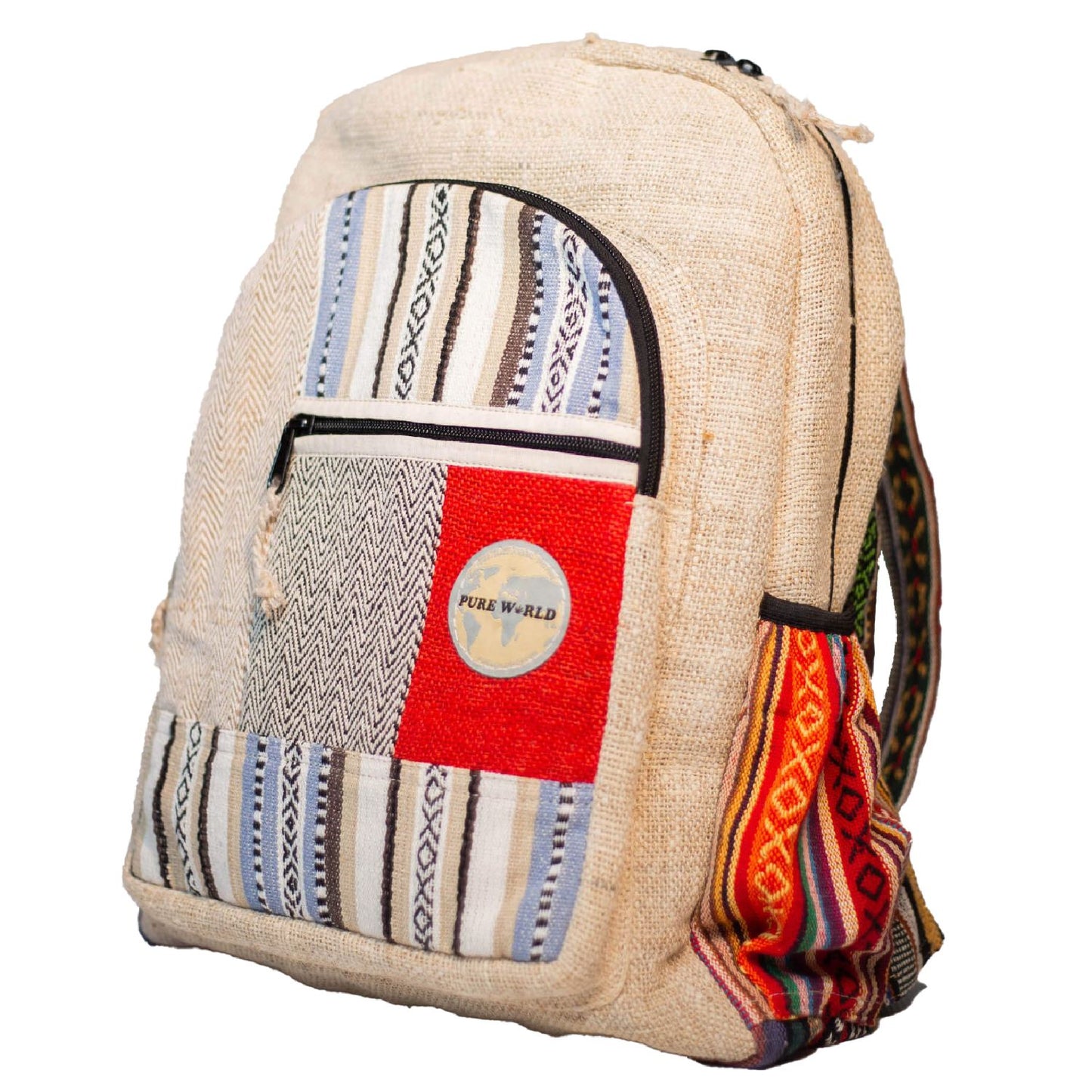 Pure World Hemp Vegan Backpack High Tide