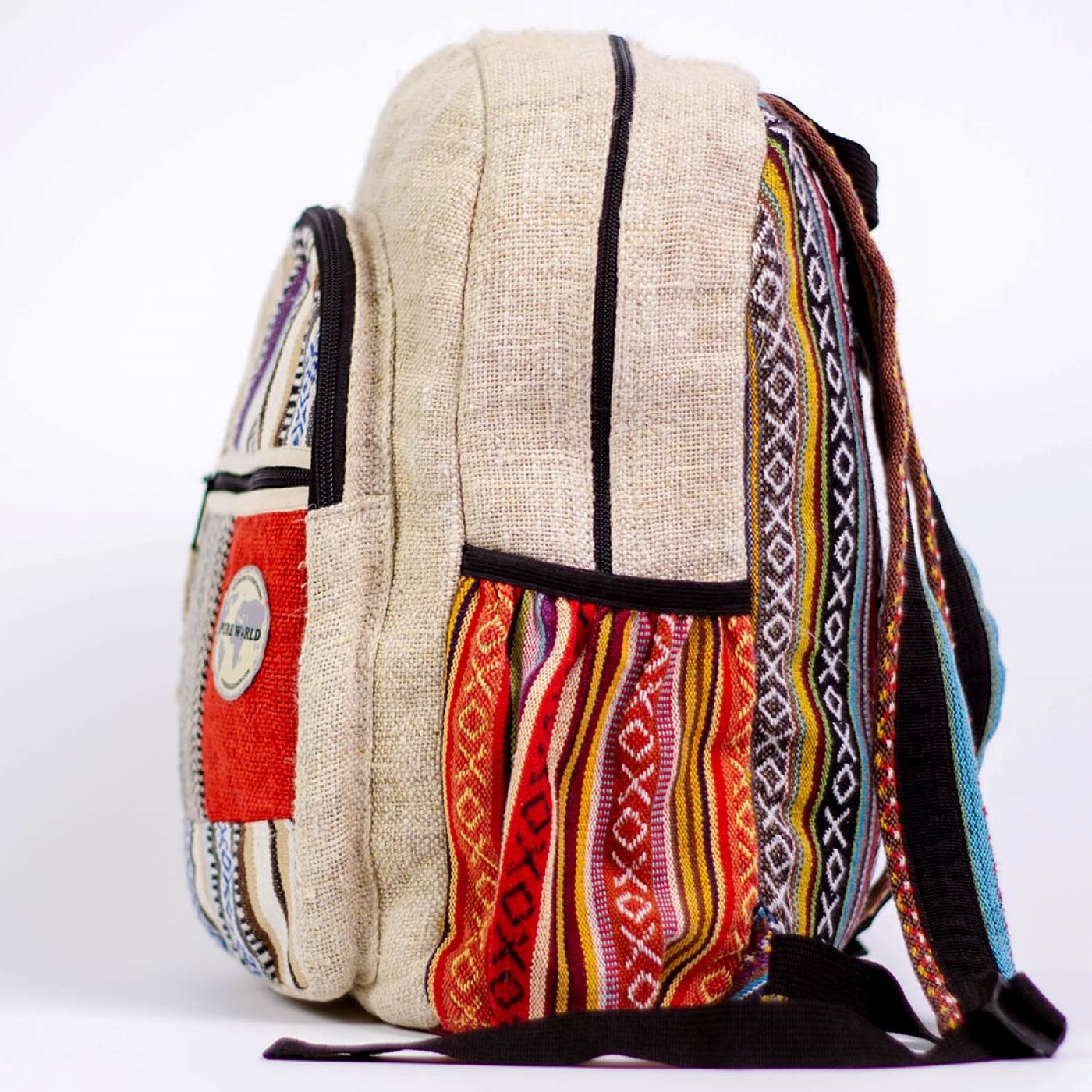 Pure World Hemp Vegan Backpack High Tide