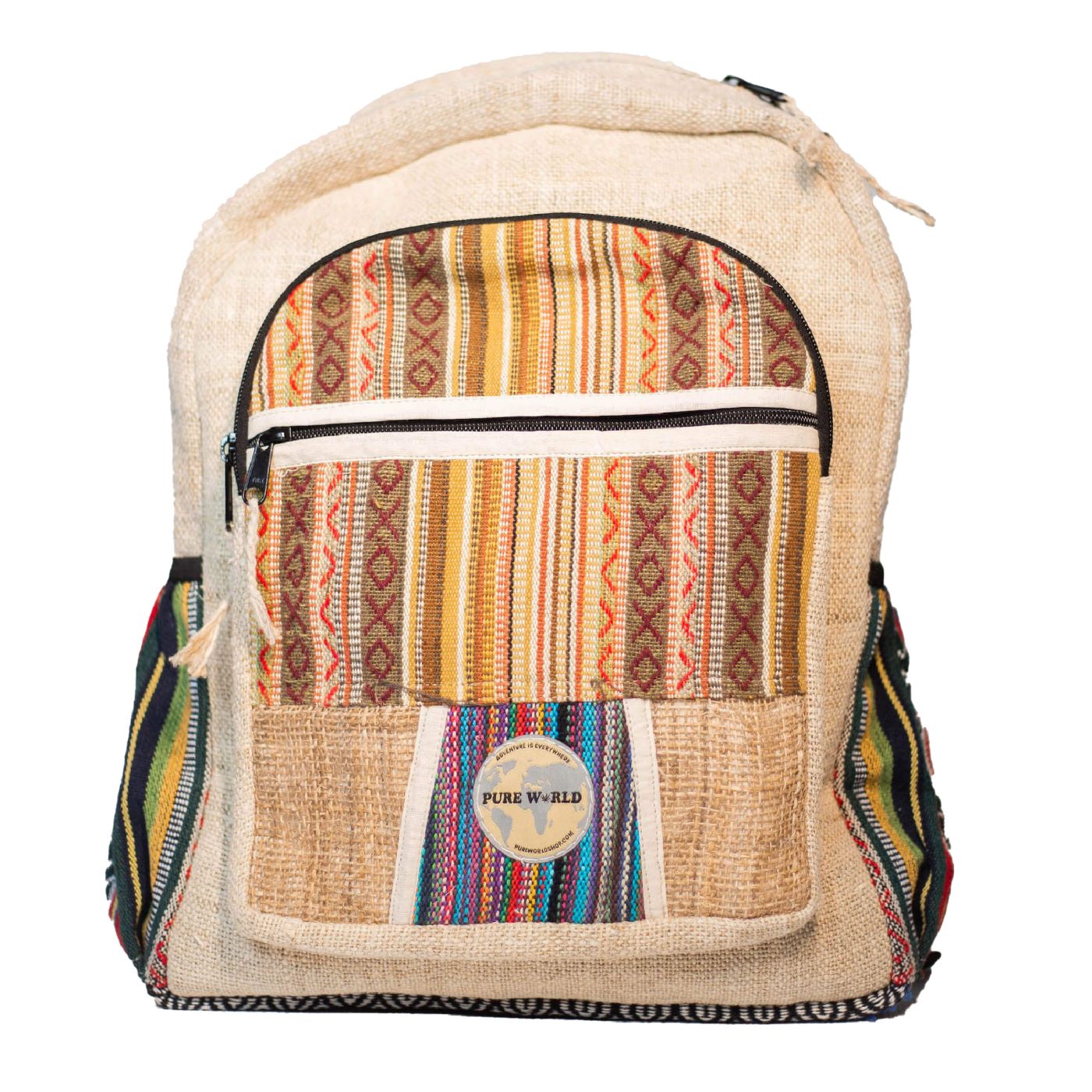 Pure World Hemp Vegan Backpack Mayflower