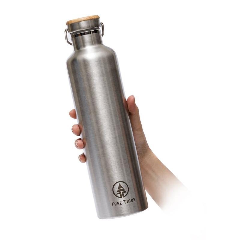 Stainless Steel Water Bottle 1L - I Am The Animal