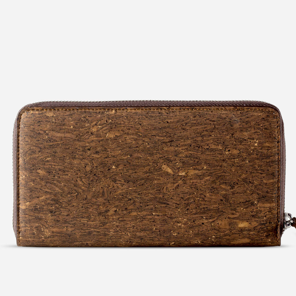 Cork Vegan Long Wallet Women's Corkor Trunk - I Am The Animal