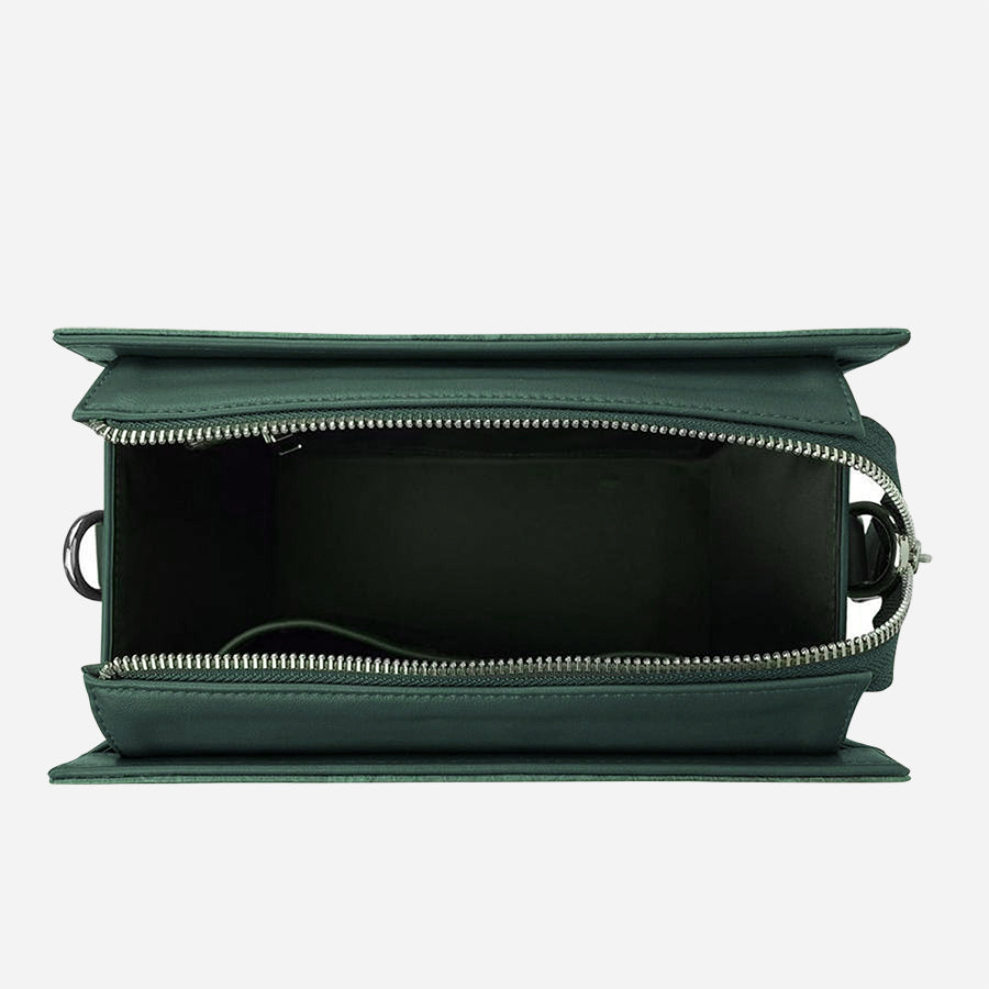 Vegan Leaf Leather Ingrid Bag Thamon Green