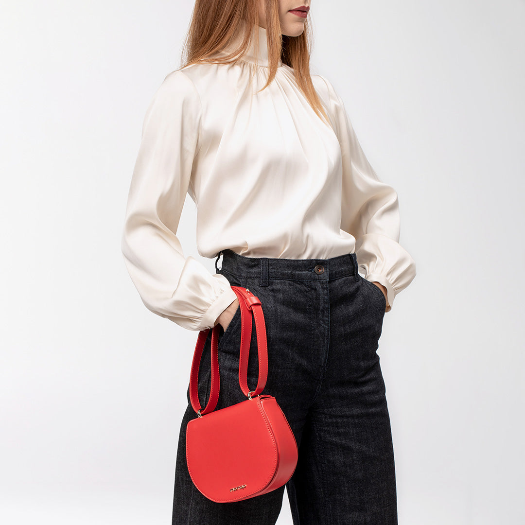 Appleskin Vegan Mini Bag Miomojo Iris Red - I Am The Animal