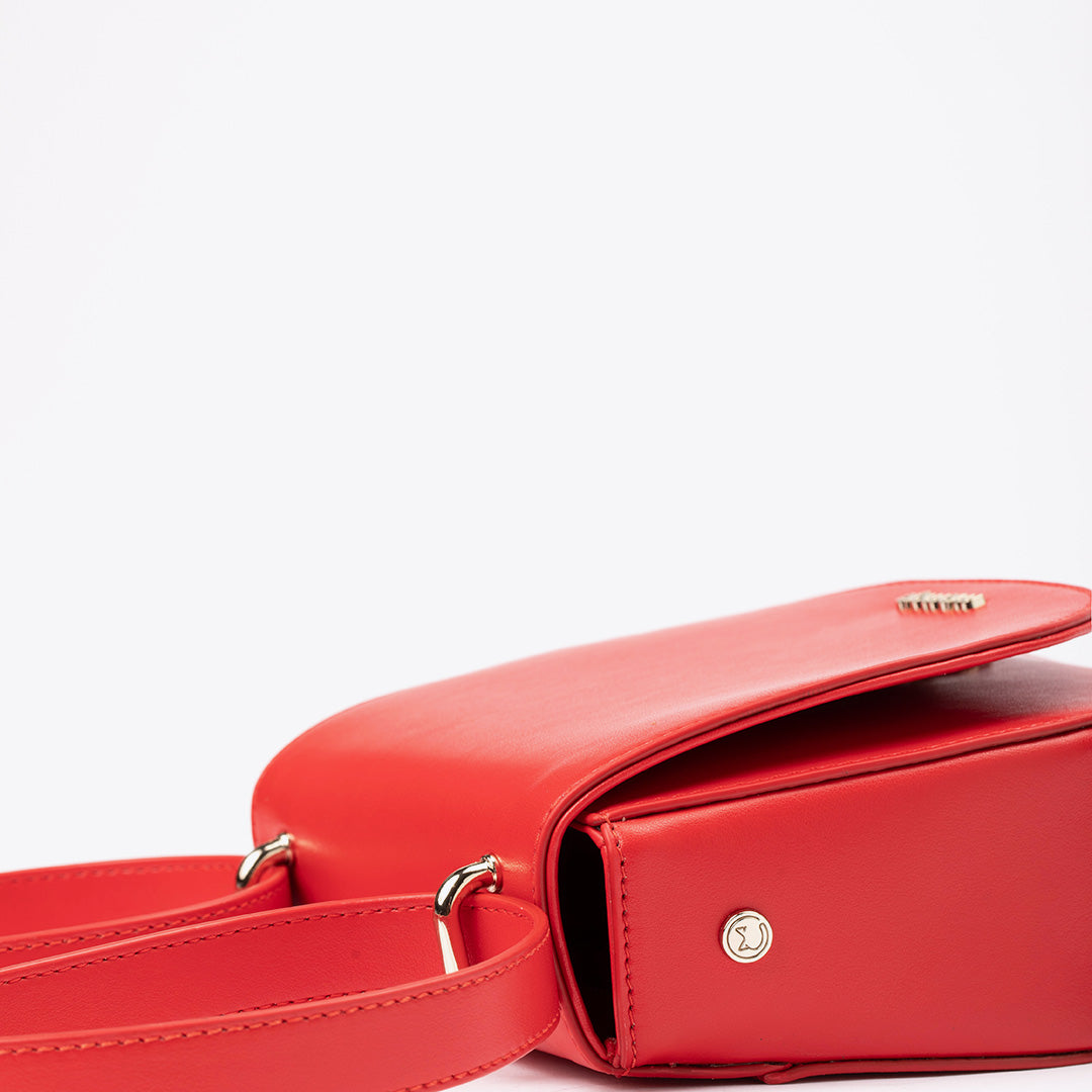 Appleskin Vegan Mini Bag Miomojo Iris Red - I Am The Animal