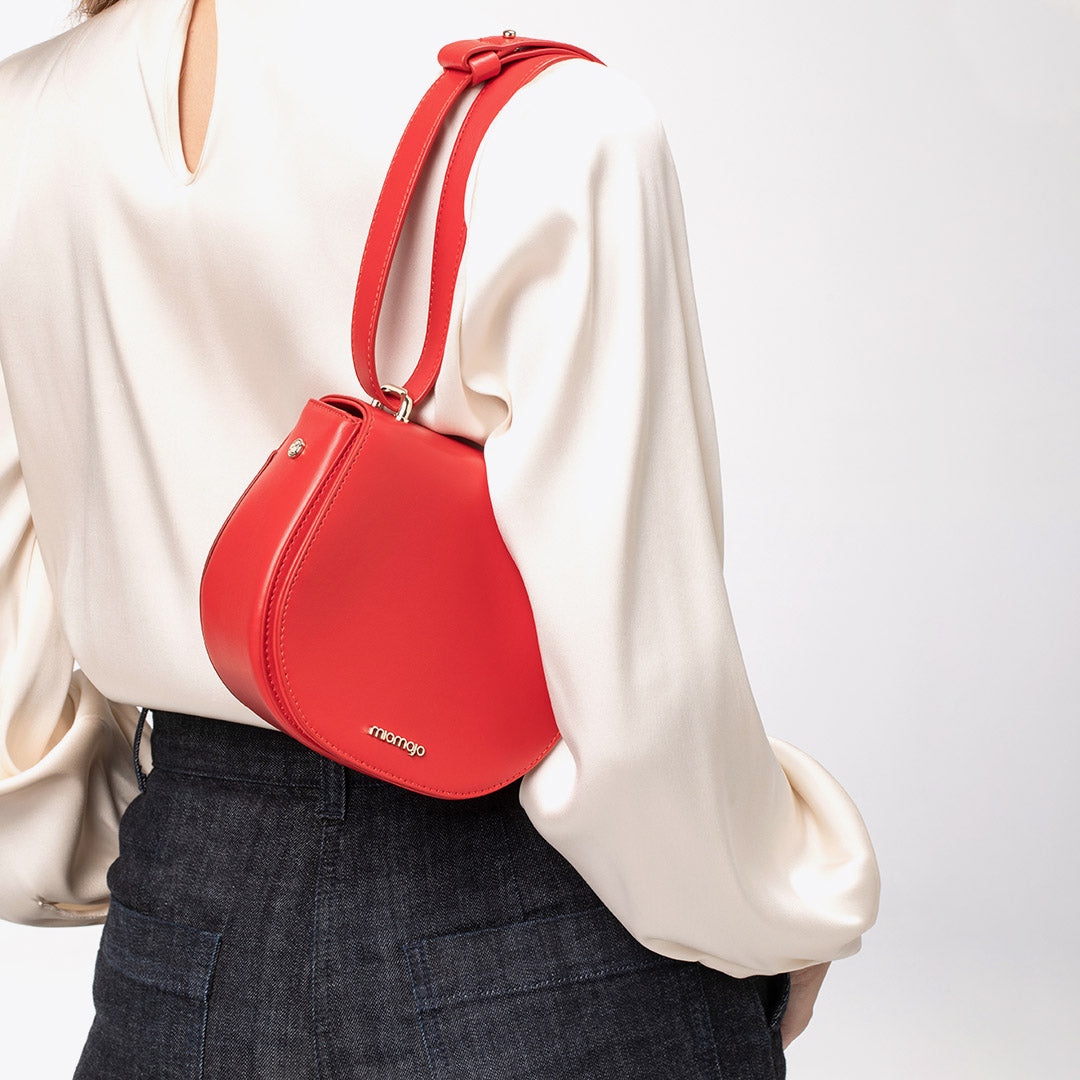 Appleskin Vegan Mini Bag Miomojo Iris Red - I Am The Animal