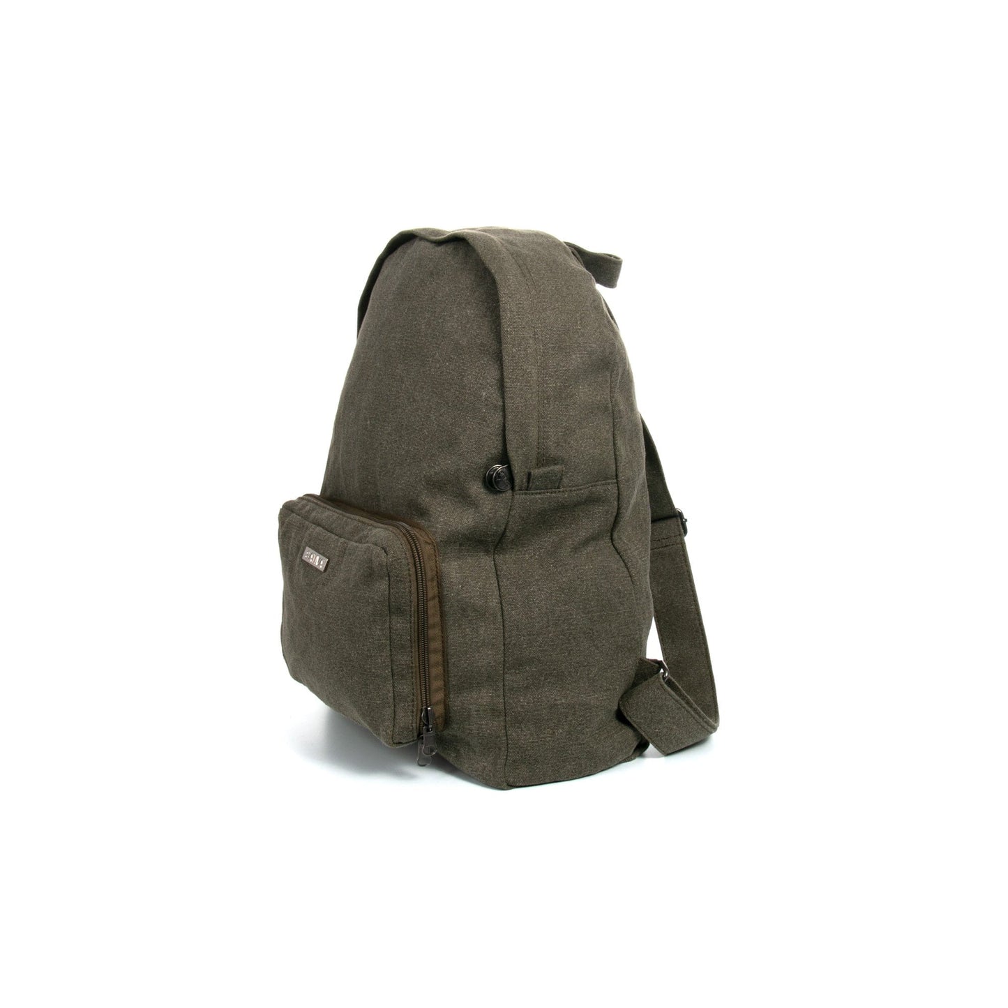 Hemp Vegan Fold Up Backpack Sativa Khaki