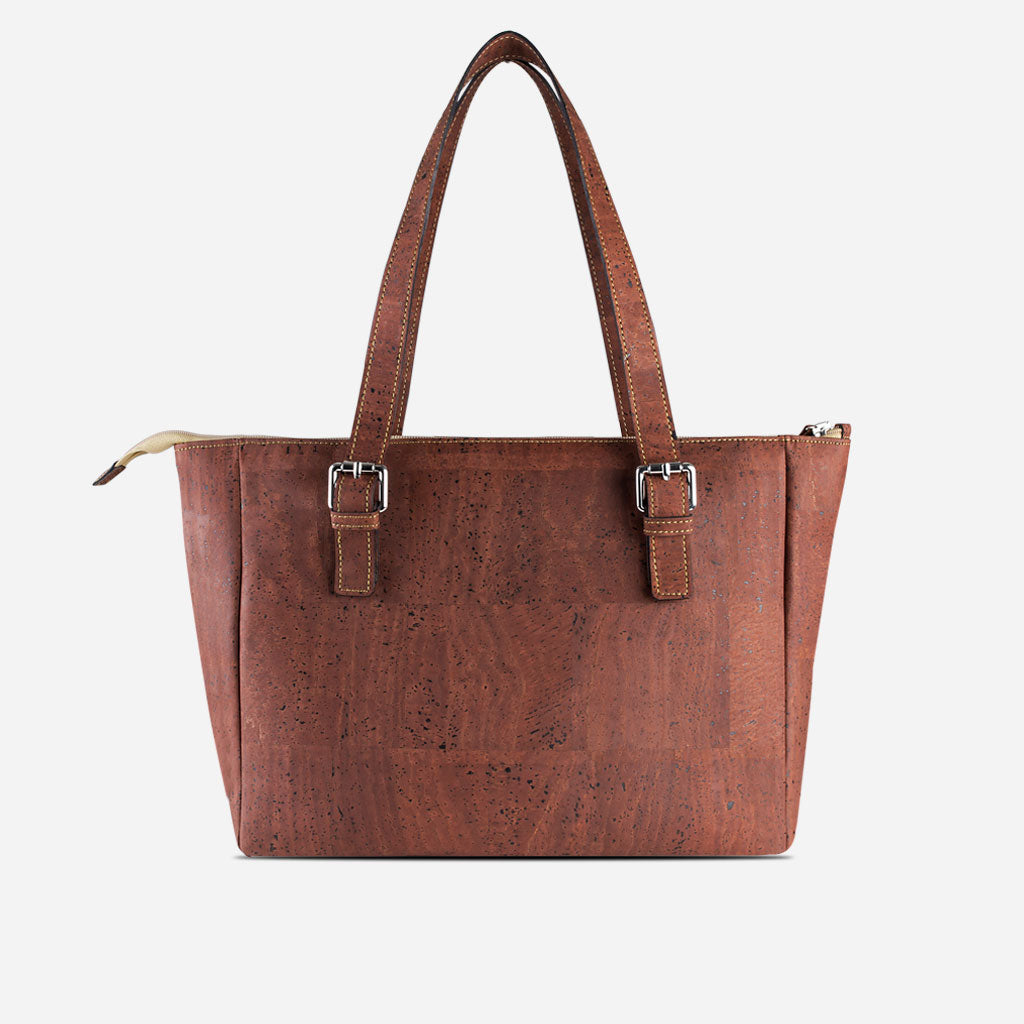 Cork Vegan Shoulder Bag Women's Corkor Red - I Am The Animal