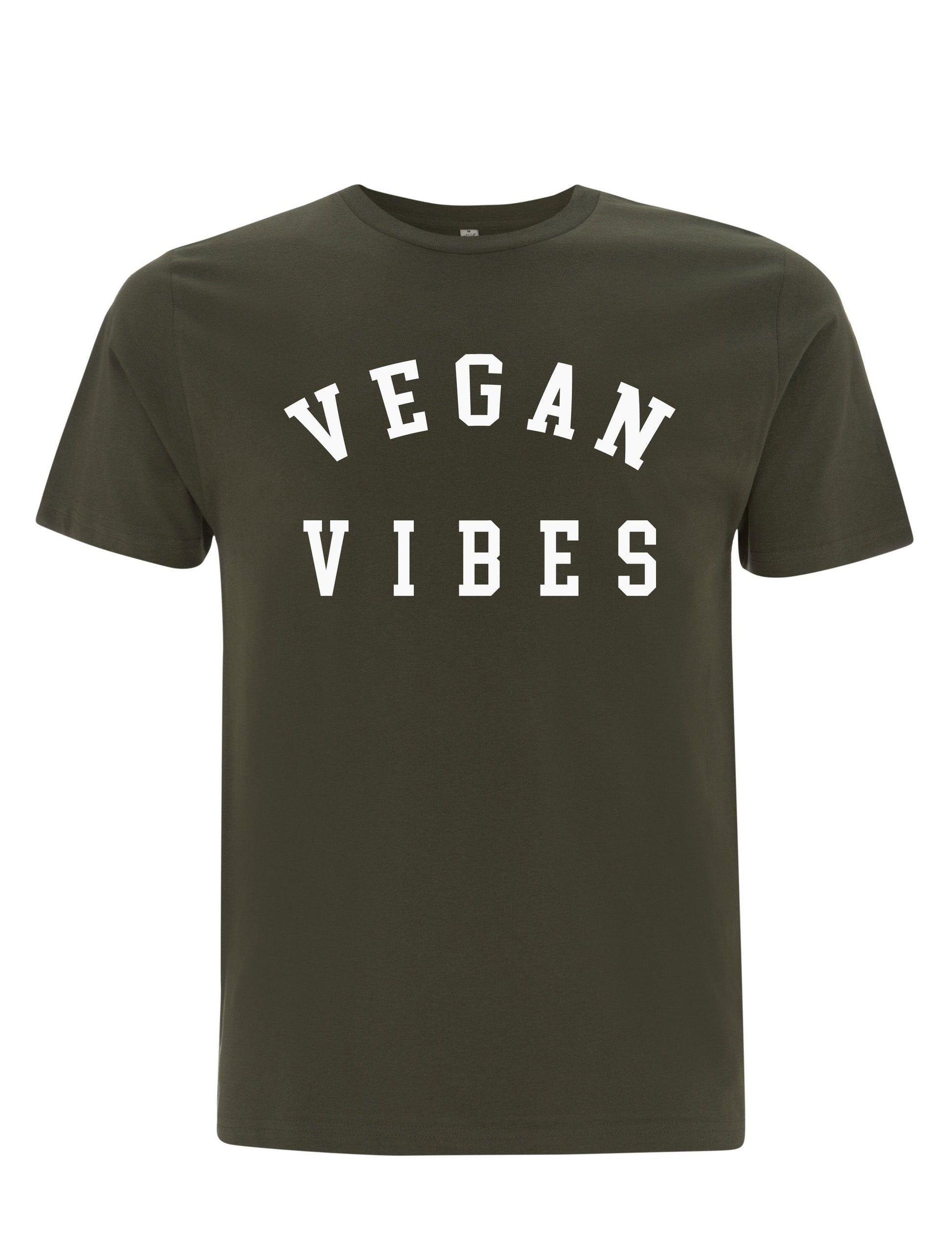 Vegan Vibes Shirt Organic Cotton Unisex Earth Positive - I Am The Animal